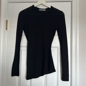 T Alexander Wang Mesh Longsleeve Shirt